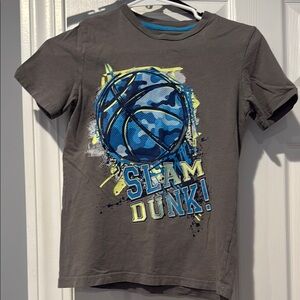 Circo Gray and Blue Basketball Graphic Tee